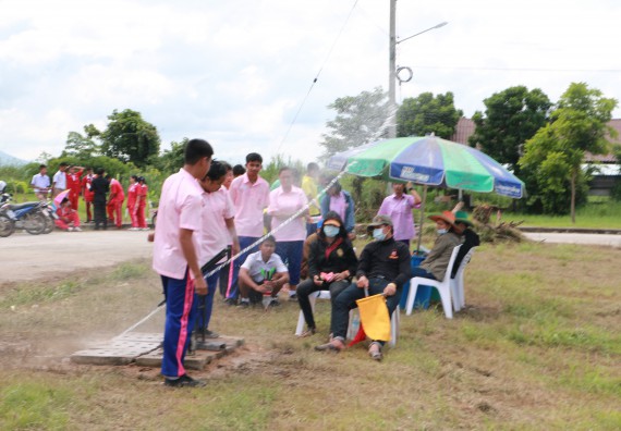 ภาพกิจกรรม การแข่งขันจรวดขวดน้ำ ระดับมัธยมศึกษาตอนปลาย