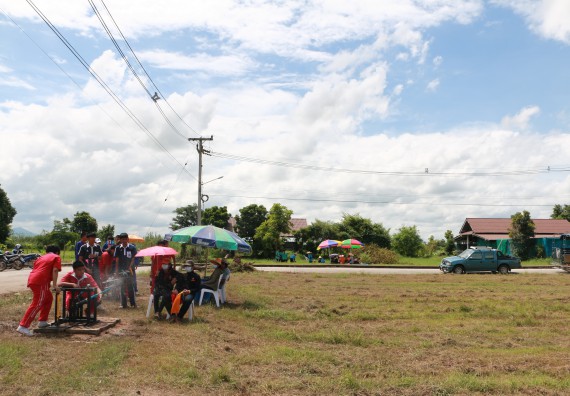 ภาพกิจกรรม การแข่งขันจรวดขวดน้ำ ระดับมัธยมศึกษาตอนปลาย