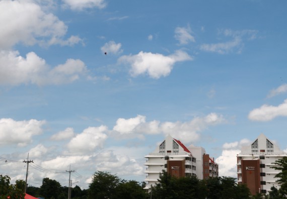 ภาพกิจกรรม การแข่งขันจรวดขวดน้ำ ระดับมัธยมศึกษาตอนปลาย