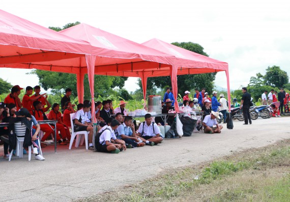 ภาพกิจกรรม การแข่งขันจรวดขวดน้ำ ระดับมัธยมศึกษาตอนปลาย