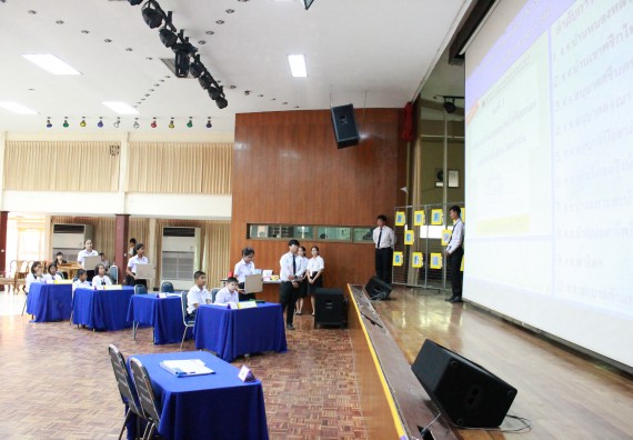 ภาพกิจกรรม เกมตอบปัญหาคณิตศาสตร์ ระดับประถมศึกษาตอนปลาย