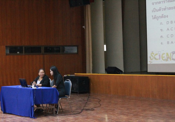 ภาพกิจกรรม การแข่งขันตอบปัญหาวิทยาศาสตร์และเทคโนโลยี ระดับมัธยมศึกษาตอนต้น