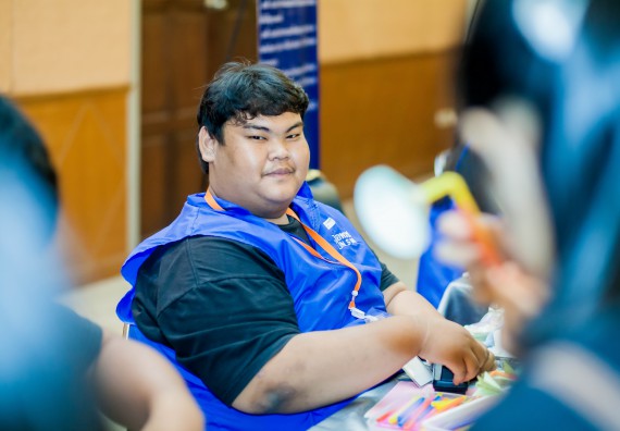 ภาพบรรยากาศการเข้าชมกิจกรรม คาราวานวิทยาศาสตร์ อพวช.