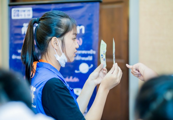 ภาพบรรยากาศการเข้าชมกิจกรรม คาราวานวิทยาศาสตร์ อพวช.