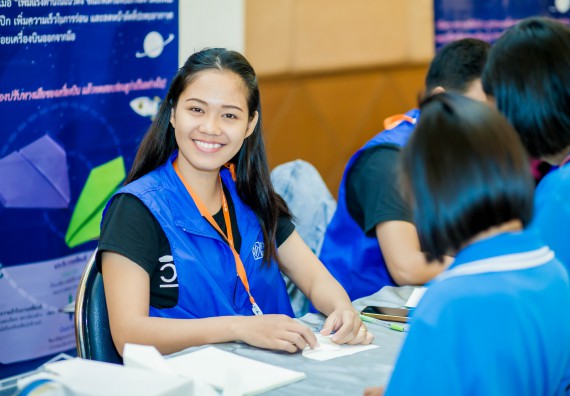 ภาพบรรยากาศการเข้าชมกิจกรรม คาราวานวิทยาศาสตร์ อพวช.