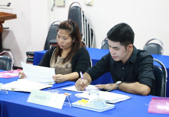 ภาพกิจกรรม คณะวิทยาศาสตร์และเทคโนโลยี จัดการประชุมคณะกรรมการประจำคณะวิทยาศาสตร์และเทคโนโลยี ครั้งที่ 1/2560