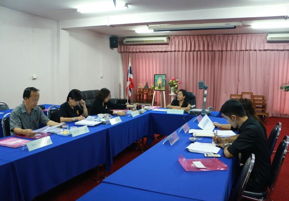 ภาพกิจกรรม คณะวิทยาศาสตร์และเทคโนโลยี จัดการประชุมคณะกรรมการประจำคณะวิทยาศาสตร์และเทคโนโลยี ครั้งที่ 1/2560