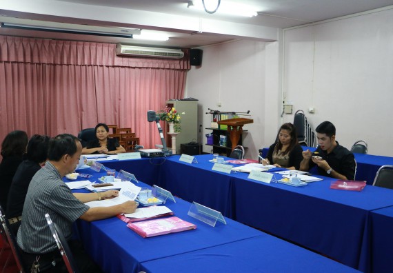 ภาพกิจกรรม คณะวิทยาศาสตร์และเทคโนโลยี จัดการประชุมคณะกรรมการประจำคณะวิทยาศาสตร์และเทคโนโลยี ครั้งที่ 1/2560