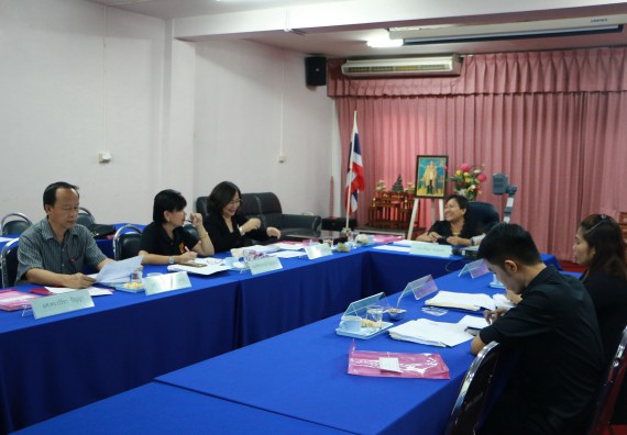 ภาพกิจกรรม คณะวิทยาศาสตร์และเทคโนโลยี จัดการประชุมคณะกรรมการประจำคณะวิทยาศาสตร์และเทคโนโลยี ครั้งที่ 1/2560