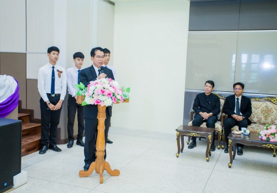 ภาพกิจกรรม ผู้บริหาร และนักศึกษาคณะวิทยาศาสตร์และเทคโนโลยี เข้าร่วมในพิธีมอบทุนการศึกษา จากมูลนิธิเพื่อเกื้อกูลการศึกษาในประเทศไทย (The SET Foundation)