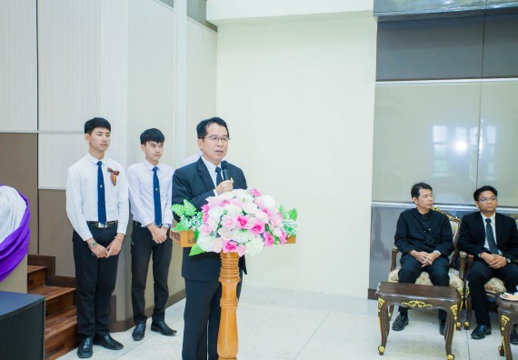 ภาพกิจกรรม ผู้บริหาร และนักศึกษาคณะวิทยาศาสตร์และเทคโนโลยี เข้าร่วมในพิธีมอบทุนการศึกษา จากมูลนิธิเพื่อเกื้อกูลการศึกษาในประเทศไทย (The SET Foundation)