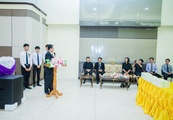 ภาพกิจกรรม ผู้บริหาร และนักศึกษาคณะวิทยาศาสตร์และเทคโนโลยี เข้าร่วมในพิธีมอบทุนการศึกษา จากมูลนิธิเพื่อเกื้อกูลการศึกษาในประเทศไทย (The SET Foundation)