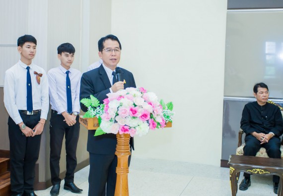 ภาพกิจกรรม ผู้บริหาร และนักศึกษาคณะวิทยาศาสตร์และเทคโนโลยี เข้าร่วมในพิธีมอบทุนการศึกษา จากมูลนิธิเพื่อเกื้อกูลการศึกษาในประเทศไทย (The SET Foundation)