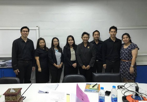 ภาพกิจกรรม หลักสูตรวิทยาศาสตร์สิ่งแวดล้อม จัดการตรวจประเมินคุณภาพภายใน ระดับหลักสูตรวิทยาศาสตร์สิ่งแวดล้อม