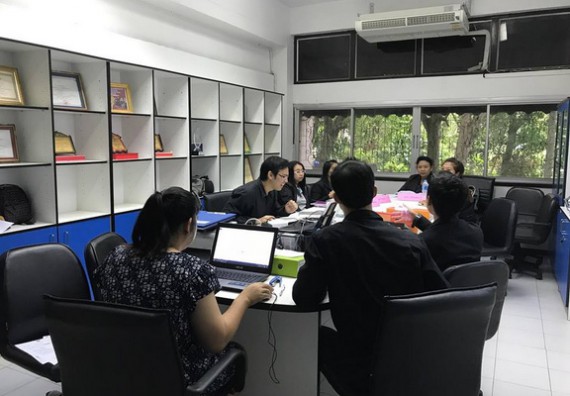 ภาพกิจกรรม หลักสูตรวิทยาศาสตร์สิ่งแวดล้อม จัดการตรวจประเมินคุณภาพภายใน ระดับหลักสูตรวิทยาศาสตร์สิ่งแวดล้อม