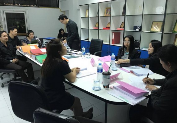 ภาพกิจกรรม หลักสูตรวิทยาศาสตร์สิ่งแวดล้อม จัดการตรวจประเมินคุณภาพภายใน ระดับหลักสูตรวิทยาศาสตร์สิ่งแวดล้อม