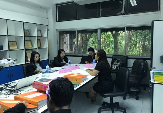 ภาพกิจกรรม หลักสูตรวิทยาศาสตร์สิ่งแวดล้อม จัดการตรวจประเมินคุณภาพภายใน ระดับหลักสูตรวิทยาศาสตร์สิ่งแวดล้อม