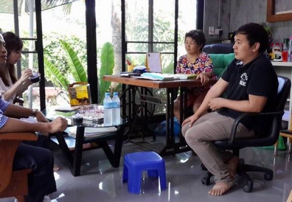 ภาพกิจกรรม โปรแกรมวิชาวิทยาศาสตร์และเทคโนโลยีการอาหาร จัดกิจกรรมการดำเนินการถ่ายทอดความรู้จากงานวิจัยเพื่อสร้างผลิตภัณฑ์ใหม่เพื่อการพาณิชย์