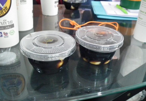 ภาพกิจกรรม โปรแกรมวิชาวิทยาศาสตร์และเทคโนโลยีการอาหาร จัดกิจกรรมการดำเนินการถ่ายทอดความรู้จากงานวิจัยเพื่อสร้างผลิตภัณฑ์ใหม่เพื่อการพาณิชย์