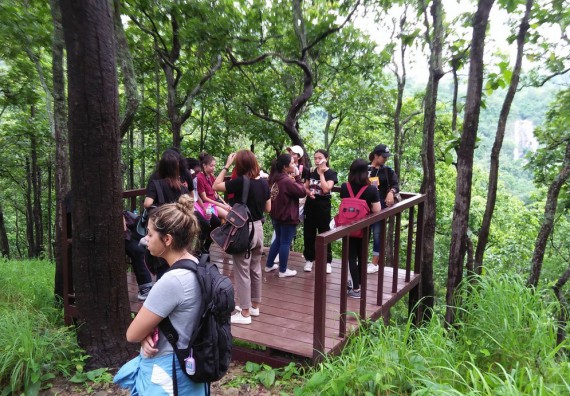 ภาพกิจกรรม คณะวิทยาศาสตร์และเทคโนโลยี จัดกิจกรรมการศึกษาความหลากหลายของนกและระบบนิเวศ