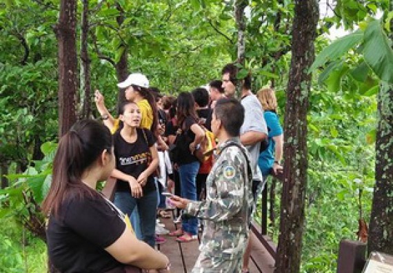 ภาพกิจกรรม คณะวิทยาศาสตร์และเทคโนโลยี จัดกิจกรรมการศึกษาความหลากหลายของนกและระบบนิเวศ