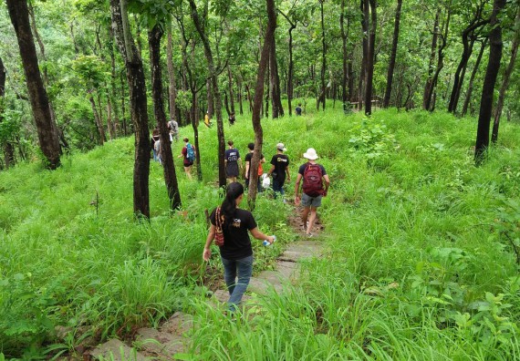 ภาพกิจกรรม คณะวิทยาศาสตร์และเทคโนโลยี จัดกิจกรรมการศึกษาความหลากหลายของนกและระบบนิเวศ