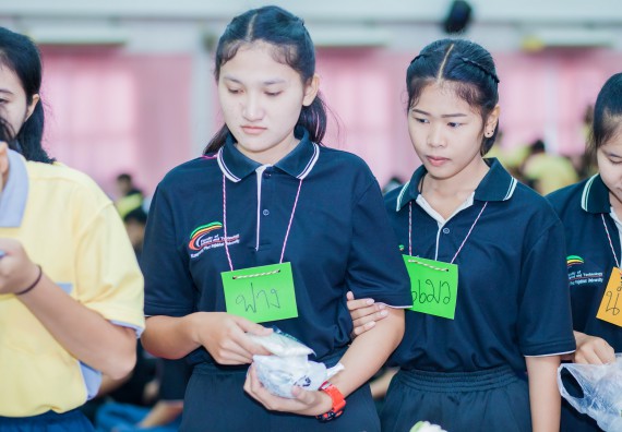 ภาพกิจกรรม คณะวิทยาศาสตร์และเทคโนโลยี จัดกิจกรรมทำบุญคณะวิทยาศาสตร์และเทคโนโลยี ประจำปี 2560