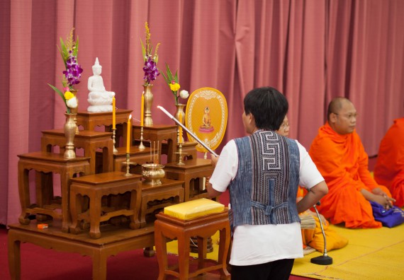 ภาพกิจกรรม คณะวิทยาศาสตร์และเทคโนโลยี จัดกิจกรรมทำบุญคณะวิทยาศาสตร์และเทคโนโลยี ประจำปี 2560