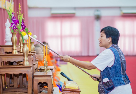 ภาพกิจกรรม คณะวิทยาศาสตร์และเทคโนโลยี จัดกิจกรรมทำบุญคณะวิทยาศาสตร์และเทคโนโลยี ประจำปี 2560
