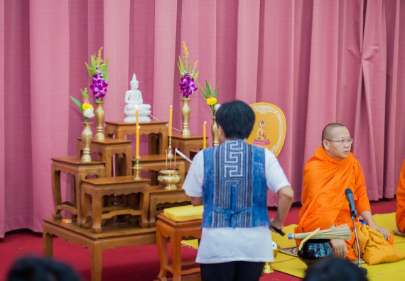 ภาพกิจกรรม คณะวิทยาศาสตร์และเทคโนโลยี จัดกิจกรรมทำบุญคณะวิทยาศาสตร์และเทคโนโลยี ประจำปี 2560