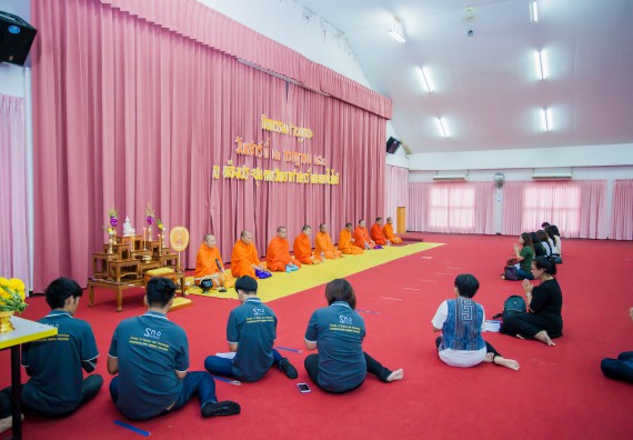 ภาพกิจกรรม คณะวิทยาศาสตร์และเทคโนโลยี จัดกิจกรรมทำบุญคณะวิทยาศาสตร์และเทคโนโลยี ประจำปี 2560