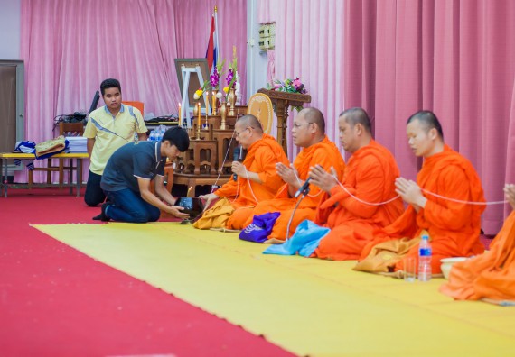 ภาพกิจกรรม คณะวิทยาศาสตร์และเทคโนโลยี จัดกิจกรรมทำบุญคณะวิทยาศาสตร์และเทคโนโลยี ประจำปี 2560