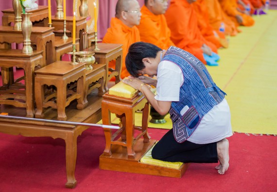 ภาพกิจกรรม คณะวิทยาศาสตร์และเทคโนโลยี จัดกิจกรรมทำบุญคณะวิทยาศาสตร์และเทคโนโลยี ประจำปี 2560