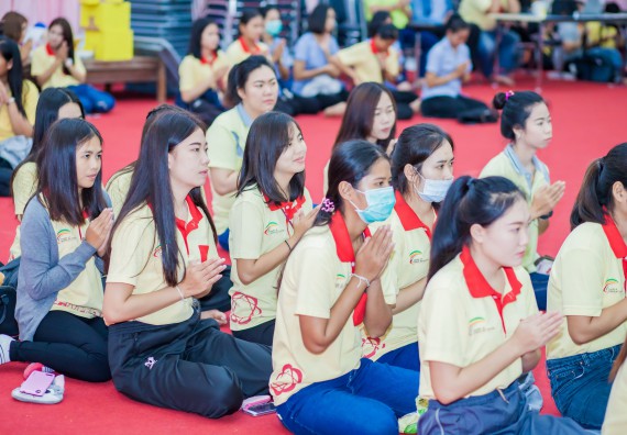 ภาพกิจกรรม คณะวิทยาศาสตร์และเทคโนโลยี จัดกิจกรรมทำบุญคณะวิทยาศาสตร์และเทคโนโลยี ประจำปี 2560