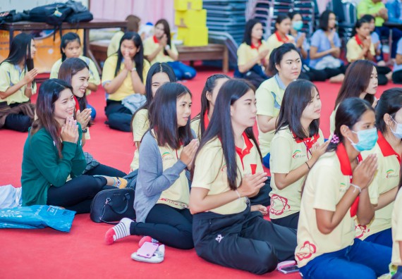 ภาพกิจกรรม คณะวิทยาศาสตร์และเทคโนโลยี จัดกิจกรรมทำบุญคณะวิทยาศาสตร์และเทคโนโลยี ประจำปี 2560