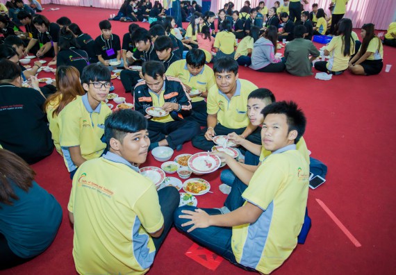 ภาพกิจกรรม คณะวิทยาศาสตร์และเทคโนโลยี จัดกิจกรรมทำบุญคณะวิทยาศาสตร์และเทคโนโลยี ประจำปี 2560