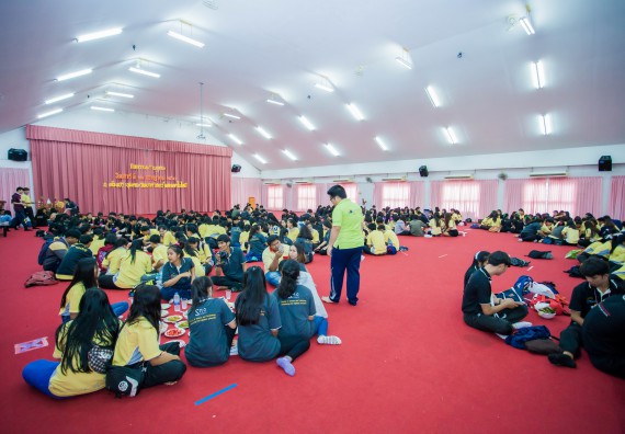 ภาพกิจกรรม คณะวิทยาศาสตร์และเทคโนโลยี จัดกิจกรรมทำบุญคณะวิทยาศาสตร์และเทคโนโลยี ประจำปี 2560