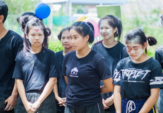 ภาพกิจกรรม สโมสรนักศึกษาคณะวิทยาศาสตร์และเทคโนโลยี จัดกิจกรรมสายสัมพันธ์น้องพี่ คณะวิทยาศาสตร์และเทคโนโลยี ประจำปี 2560