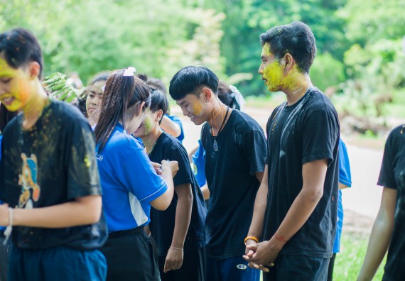 ภาพกิจกรรม สโมสรนักศึกษาคณะวิทยาศาสตร์และเทคโนโลยี จัดกิจกรรมสายสัมพันธ์น้องพี่ คณะวิทยาศาสตร์และเทคโนโลยี ประจำปี 2560