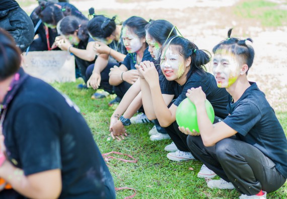 ภาพกิจกรรม สโมสรนักศึกษาคณะวิทยาศาสตร์และเทคโนโลยี จัดกิจกรรมสายสัมพันธ์น้องพี่ คณะวิทยาศาสตร์และเทคโนโลยี ประจำปี 2560