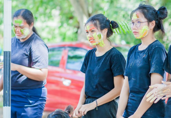 ภาพกิจกรรม สโมสรนักศึกษาคณะวิทยาศาสตร์และเทคโนโลยี จัดกิจกรรมสายสัมพันธ์น้องพี่ คณะวิทยาศาสตร์และเทคโนโลยี ประจำปี 2560