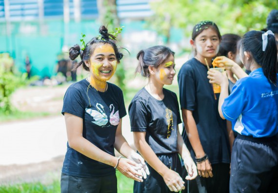 ภาพกิจกรรม สโมสรนักศึกษาคณะวิทยาศาสตร์และเทคโนโลยี จัดกิจกรรมสายสัมพันธ์น้องพี่ คณะวิทยาศาสตร์และเทคโนโลยี ประจำปี 2560
