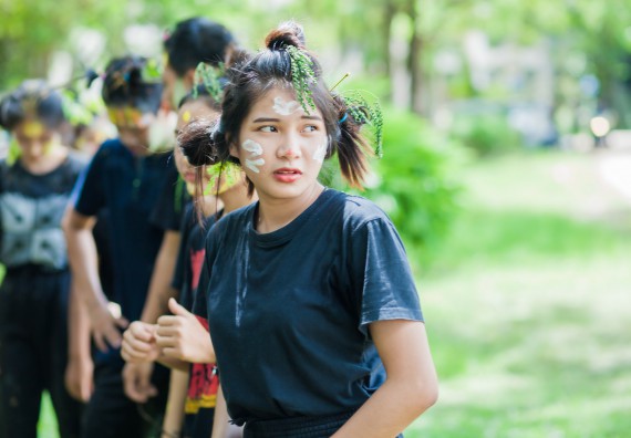 ภาพกิจกรรม สโมสรนักศึกษาคณะวิทยาศาสตร์และเทคโนโลยี จัดกิจกรรมสายสัมพันธ์น้องพี่ คณะวิทยาศาสตร์และเทคโนโลยี ประจำปี 2560