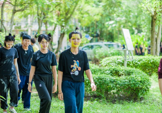 ภาพกิจกรรม สโมสรนักศึกษาคณะวิทยาศาสตร์และเทคโนโลยี จัดกิจกรรมสายสัมพันธ์น้องพี่ คณะวิทยาศาสตร์และเทคโนโลยี ประจำปี 2560