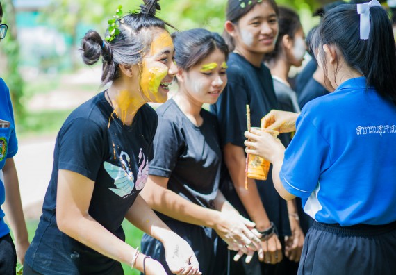 ภาพกิจกรรม สโมสรนักศึกษาคณะวิทยาศาสตร์และเทคโนโลยี จัดกิจกรรมสายสัมพันธ์น้องพี่ คณะวิทยาศาสตร์และเทคโนโลยี ประจำปี 2560