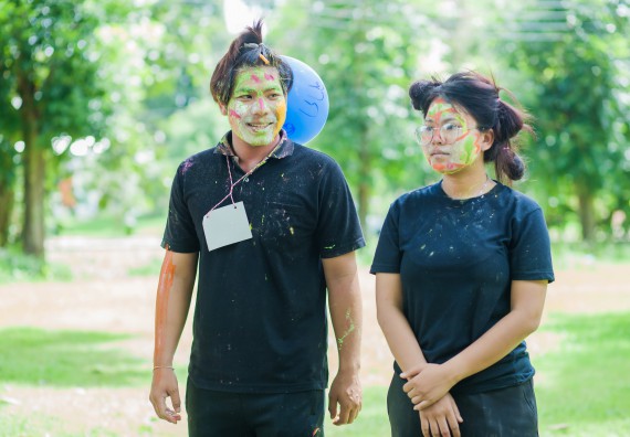 ภาพกิจกรรม สโมสรนักศึกษาคณะวิทยาศาสตร์และเทคโนโลยี จัดกิจกรรมสายสัมพันธ์น้องพี่ คณะวิทยาศาสตร์และเทคโนโลยี ประจำปี 2560