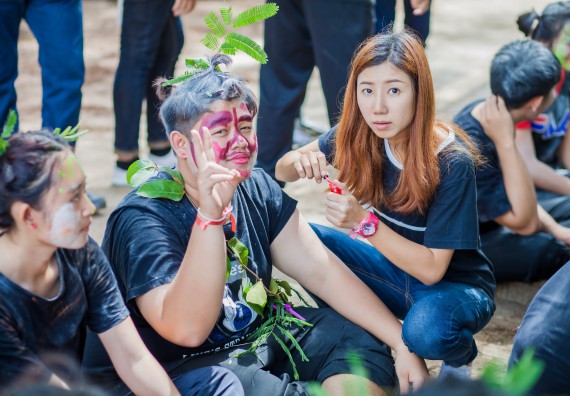 ภาพกิจกรรม สโมสรนักศึกษาคณะวิทยาศาสตร์และเทคโนโลยี จัดกิจกรรมสายสัมพันธ์น้องพี่ คณะวิทยาศาสตร์และเทคโนโลยี ประจำปี 2560