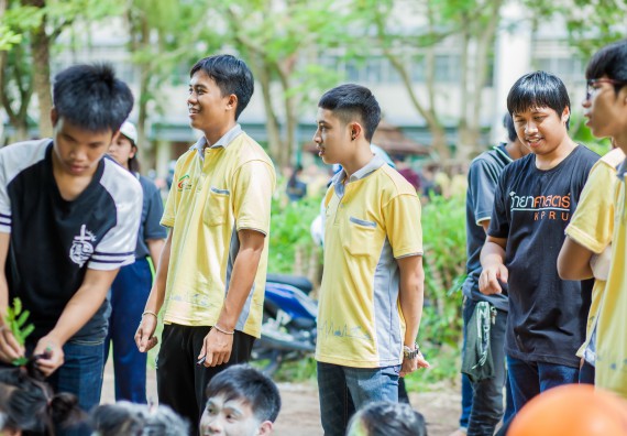 ภาพกิจกรรม สโมสรนักศึกษาคณะวิทยาศาสตร์และเทคโนโลยี จัดกิจกรรมสายสัมพันธ์น้องพี่ คณะวิทยาศาสตร์และเทคโนโลยี ประจำปี 2560