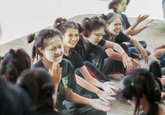 ภาพกิจกรรม สโมสรนักศึกษาคณะวิทยาศาสตร์และเทคโนโลยี จัดกิจกรรมสายสัมพันธ์น้องพี่ คณะวิทยาศาสตร์และเทคโนโลยี ประจำปี 2560