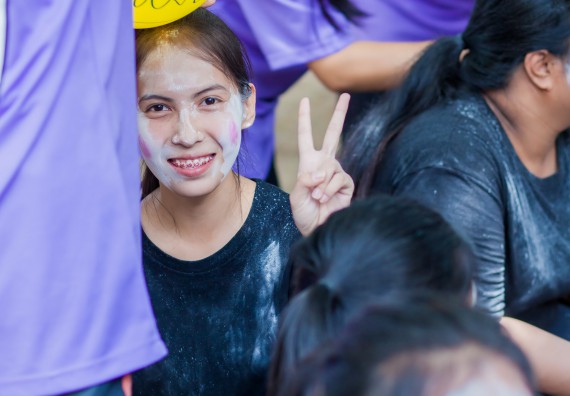 ภาพกิจกรรม สโมสรนักศึกษาคณะวิทยาศาสตร์และเทคโนโลยี จัดกิจกรรมสายสัมพันธ์น้องพี่ คณะวิทยาศาสตร์และเทคโนโลยี ประจำปี 2560